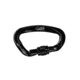 Latitude Outdoors Latitude Standard Carabiner, Black/White, One Size, RCD-SC