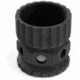 2A Armament Bl Aluminum Barrel Nut, Black, MILSPEC, 2A-ALBN-1, EDEMO3
