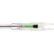 .30-06 Outdoors UFO Lighted 3+1 BP Nock, .244, Green, UFO244G