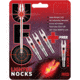.30-06 Outdoors UFO Lighted 3+1 BP Nock, .166, Red, UFO166R