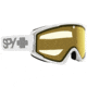 Spy Optic Crusher Elite Snow Goggles, White Frame, Yellow Lens, One Size, 153994