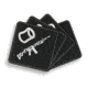 Wethepeopleholsters.Com Bottle Opener Coasters - Set of 4, bottle-opener-coasters