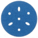 3M 36181 Hookit 321U Sandpaper 6 Disc - 400 Grade Multi-Hole, Blue, Bo x of 50, 7100091098