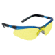 3M BX Protective Eyewear, Light Amber Anti-Fog Lens, Ocean Blue Frame, 20/CS 11524-00000-20