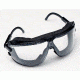3M Lexa Dust GogglesGear Safety Goggles,Black Frame,Clear Lens,Medium,10/case 16615-00000-10