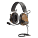 3M Peltor ComTac Electronic Headset, FB Single Comm NATO, Coyote Brown MT17H682FB47CY