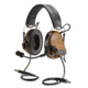 3M PELTOR COMTAC III ACH Communication Headset, Dual COMM, 20in Straight Dual Downlead, Coyote Brown MT17H682FB-19 CYH 1 EA/Case