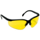 3M Performance Safety Eyewear,Black Frame,Yellow Lens,Ea, 90959-00002