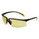 3M Privo Protective Eyewear, Amber Anti-Fog Lens, Black Frame, 20/CS 12263-00000-20