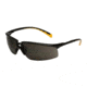 3M Privo Protective Eyewear, Black Frame, Orange Accent Temple Tips,Gray Anti-Fog Lens, 20/CS 12262-00000-20