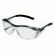 3M Readers Safety Eyewear,Black Frame,Clear Lens,+1.5,Ea 91191-00002