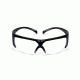 3M SecureFit Tactical Series SF601SGAF-TAC, Clear Scotchgard Anti-Fog lens, black frame, 10 ea/case, Black, One size fits most, SF601SGAF-TAC