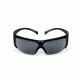3M SecureFit Tactical Series SF602SGAF-TAC, Grey Scotchgard Anti-Fog lens, Black Frame, 10 ea/case, Black, One size fits most, SF602SGAF-TAC