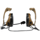 3M V Headset, IHPS Attachment w/ Dual Lead, Coyote Brown, MT20H682HPS-19 CY