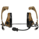 3M V Headset, IHPS Attachment w/ Dual Lead, Coyote Brown, MT20H682HPS-19 CY