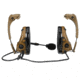3M VI NIB Headset w/IHPS Attachment, Single Lead, Coyote Brown, MT20H682HPS-47N CY