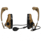 3M VI NIB Headset w/IHPS Attachment, Single Lead, Coyote Brown, MT20H682HPS-47N CY