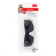 3M Virtua AP, Safety Eyewear,Grey Frame, Grey/Scratch Resistant Lens, 6 47041-WV6