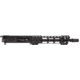 3rd Gen Tactical AR-15 Complete Upper Rifle Kit with 10.5in Barrel, Curved Upper, Mil-Spec Trigger, and 9.75in Curved Handguard, Forward Assist Installed, Black, 3GTS-26