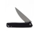 3V Gear Black React Folding Knife, 3in, 8Cr14MoV, Drop Point Blade, Grooved G10, Black Handle, TI Coated, Black/Dark Gray, 6.5 inch, b-r-fk-groo-g10-ti-coa