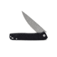 3V Gear Black React Folding Knife - Plain G10/Stone Washed, black-react-folding-knife-plain-g10-stone-washed