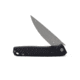 3V Gear Black React Folding Knife, 3in, 8Cr14MoV, Drop Point Blade, Plain G10, Black Handle, TI Coated, Black/Dark Gray, 6.5 inch, b-r-fk-plain-g10-ti-coa