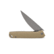 3V Gear Tan React Folding Knife - Grooved G10/TI Coated, tan-react-folding-knife-grooved-g10-ti-coated