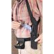 Uncle Mike's Sidekick Vertical Shoulder Holster, Right Hand, Matte, Black, 83051