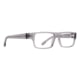 Spy Optic Vaughn 56 Sunglasses, Crystal Smoke Frame, Demo w/ Spy+ Lens Print, Crystal Smoke/Clear, One Size, 181783