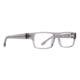 Spy Optic Vaughn 54 Sunglasses, Crystal Smoke Frame, Demo w/ Spy+ Lens Print Lens, Medium/Large, 181781