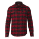 KUIU Field Flannel Shirt - Men's, Red/Black Buffalo Check, 3XL, Cotton, Adult, Male, 7462078873758