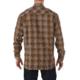 5.11 Tactical Flannel Long Sleeve Shirt, Bark - 72404115XXL