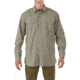5.11 Tactical Flannel Long Sleeve Shirt, Steam - 72404093XL