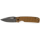 5.11 Tactical Braddock DP Mini Folding Knife, 3in, D2, Drop Point, Kangaroo, 51175-134-1 SZ