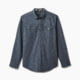 5.11 Tactical Victor Long Sleeve Shirt - Men's, Grey Blue DK Wash, Extra Large/Regular, 7710124-1245-XL-R