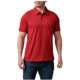 5.11 Tactical Archer Short Sleeve Polo - Mens, Cordovan Red, Large, 41241-520-L