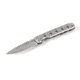 5.11 Tactical Base 3DP Folding Knife, 2.75in, Drop Point, 8CR13MOV Blade, Tumbld Steel, 1 SZ, 51156-988-1 SZ