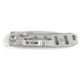 5.11 Tactical Base 3DP Folding Knife, 2.75in, Drop Point, 8CR13MOV Blade, Tumbld Steel, 1 SZ, 51156-988-1 SZ