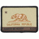 5.11 Tactical California State Bear Patch - Unisex, Coyote, 1 SZ, 81071-120-1 SZ