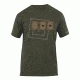 5.11 Tactical Card Tricks Logo T Shirt - Od Green - L 41006AG-182-L