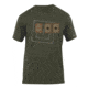 5.11 Tactical Card Tricks Logo T Shirt - Od Green - L 41006AG-182-L