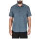 5.11 Tactical Carson Plaid Short Sleeve Shirt, Blueblood Plaid - 71394-416-XS