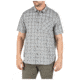 5.11 Tactical Carson Plaid Short Sleeve Shirt, Patina Plaid - 71394-415-M