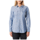 5.11 Tactical Chambray Long Sleeve Shirt - Women, Diplomat, XS, 62383-764-XS