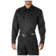 5.11 Tactical Class A Fast-Tac Twill Long Sleeve Shirt, Tall - Men's, Black, LT, 72510T-019-L-T