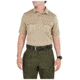 5.11 Tactical Class A Uniform Short Sleeve Polo - Men's, Extra Large, Tall, Silver Tan, 41238T-160-XL-T