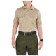 5.11 Tactical Class A Uniform Short Sleeve Polo - Men's, Extra Small, Regular, Silver Tan, 41238-160-XS-R