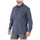 5.11 Tactical Echo Long Sleeve Shirt, Peacoat Plaid, Medium, 72494-810-M