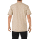 5.11 Tactical Embroidered Flag T-shirt, Tan - 41006CR170L