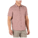 5.11 Tactical Evolution Short Sleeve Shirt - Mens, Mahogany Heather, Extra Small, 71387-446-XS